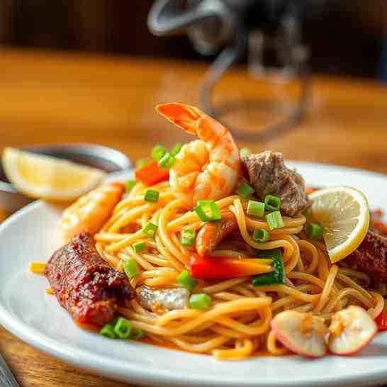 Filipino Pancit Palabok - Must-Try Noodles